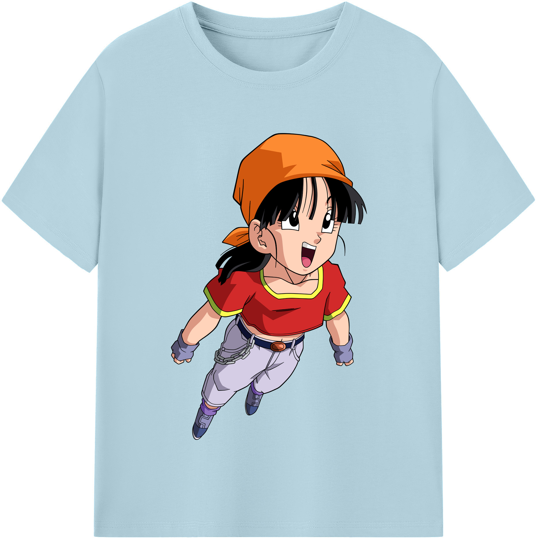 （画像用） ドラゴンボール パン DRAGON BALL Pan 綿100％半袖Tシャツ（フロントプリント）